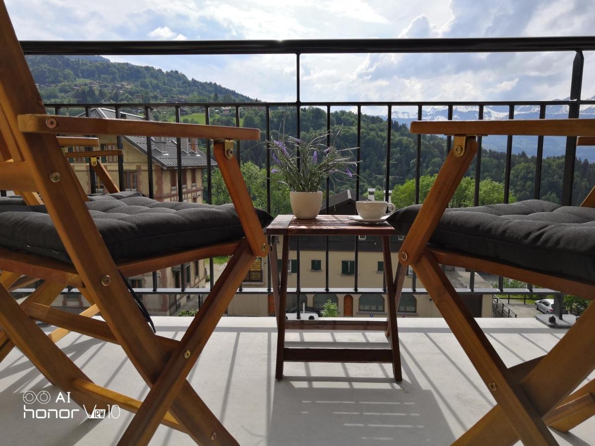 생제르베레뱅 Le Balcon Des Aravis 아파트 객실 사진